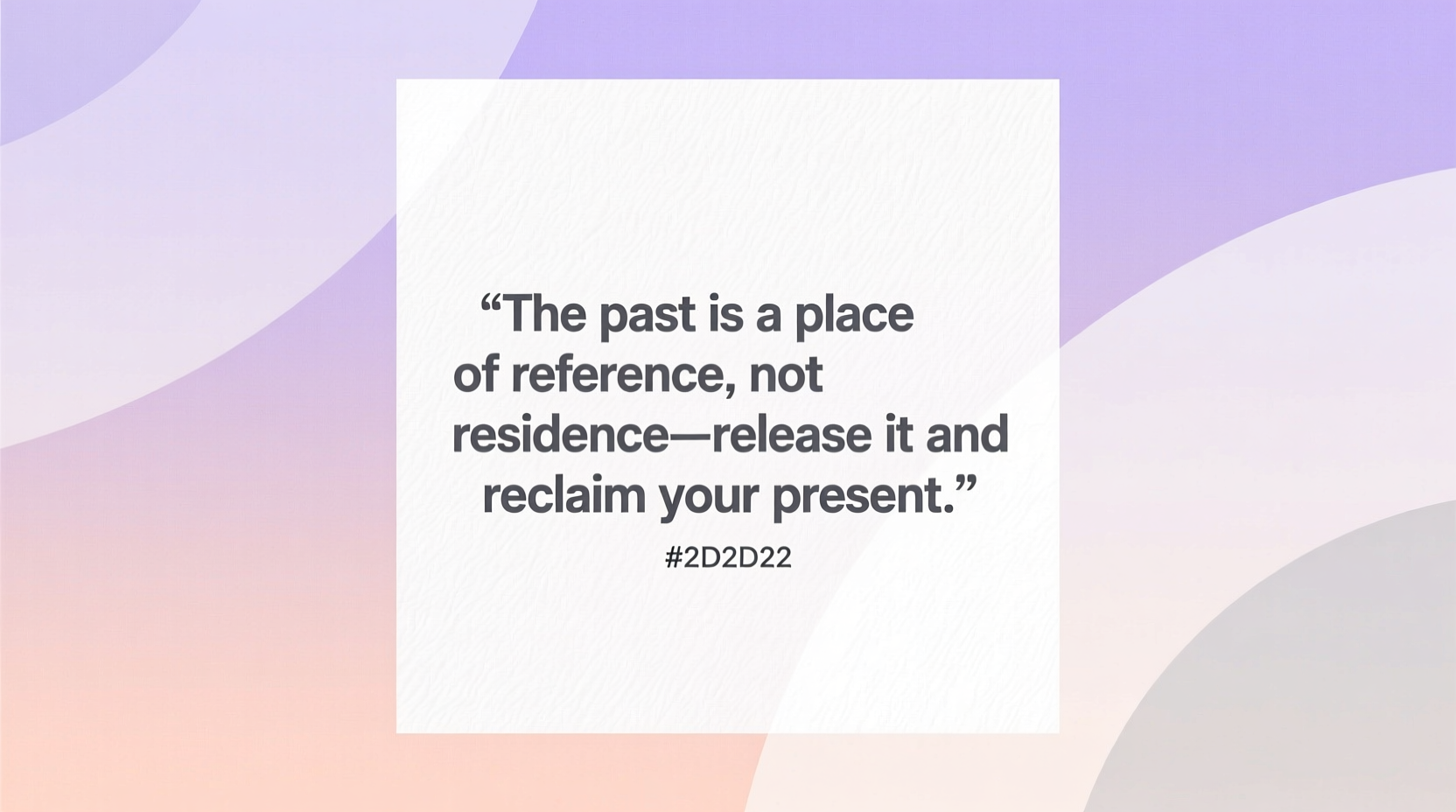 letting go of the past quotes
