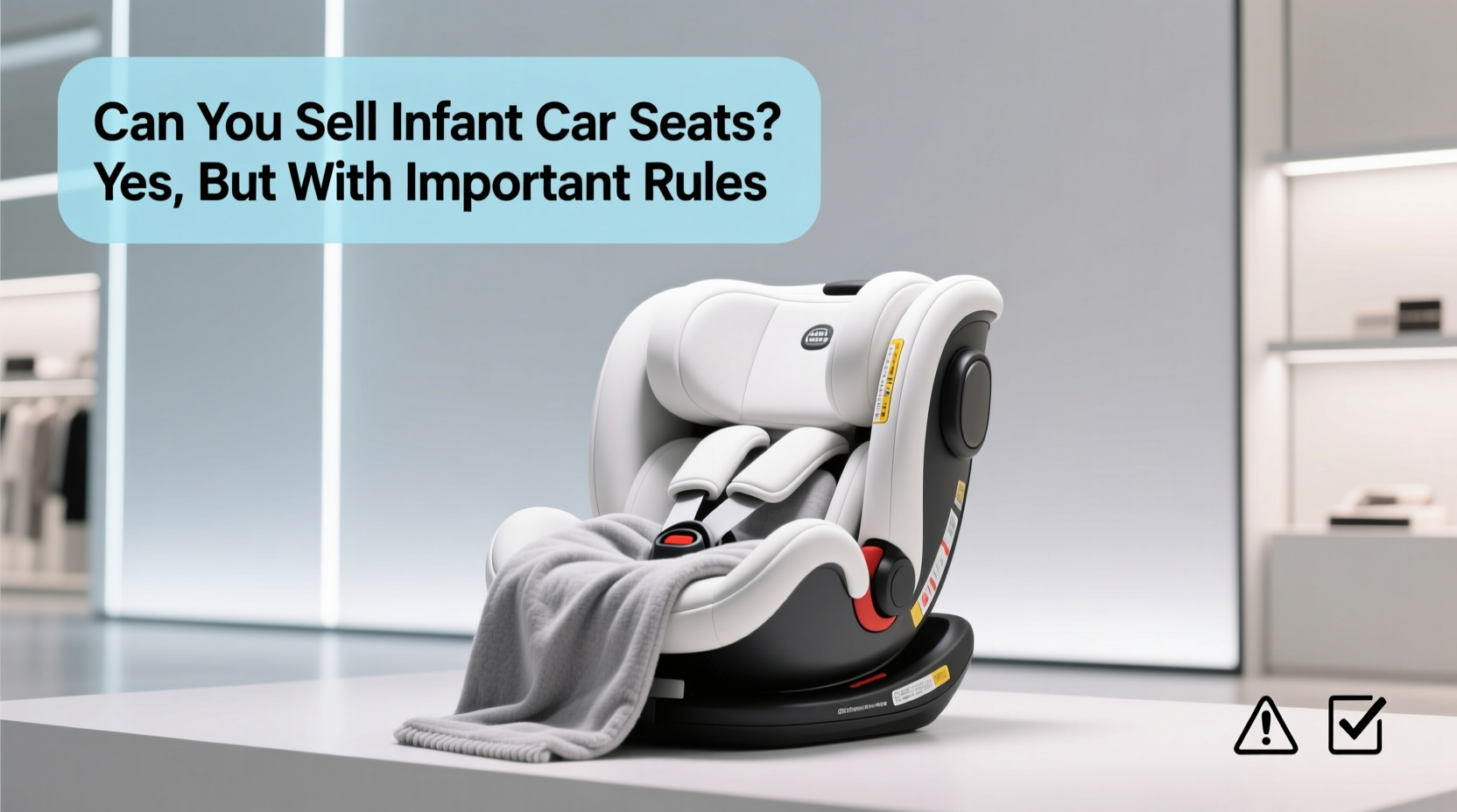 can you sell infant car seats