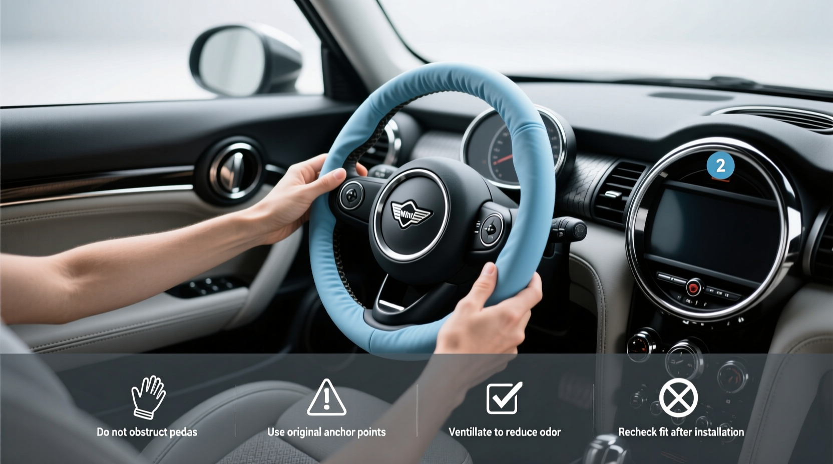 How to Choose Mini Cooper Steering Wheel Covers: Buying Guide