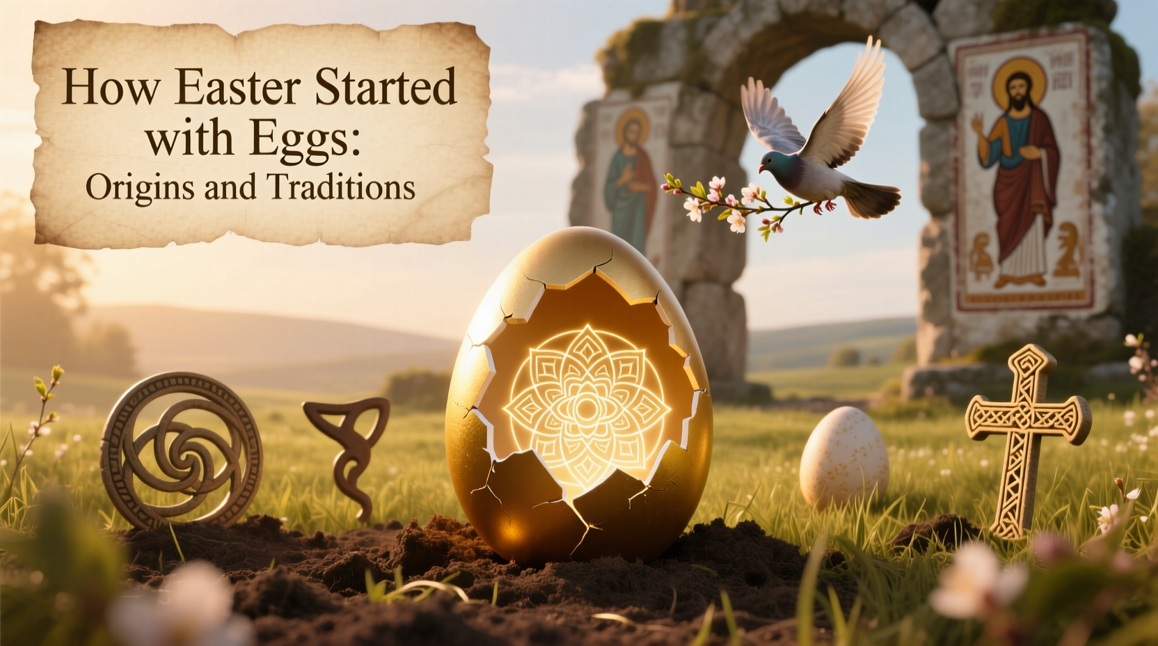 how did easter start with eggs