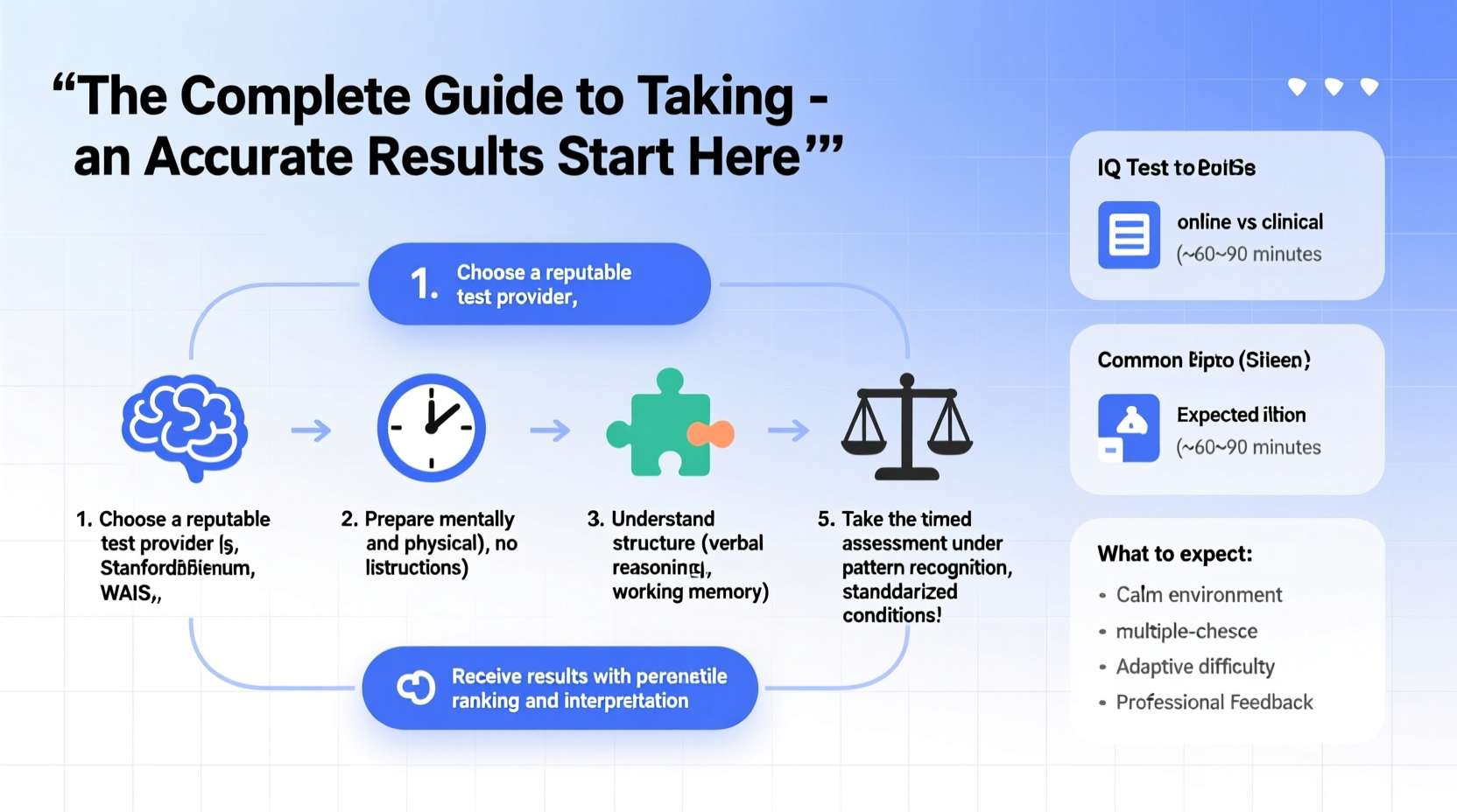 a complete guide to getting an accurate iq test steps options and what to expect
