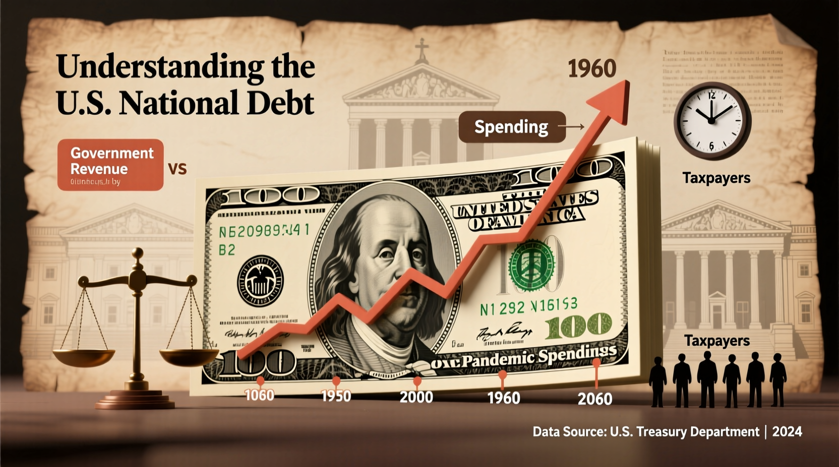 why is the us in debt understanding the national debt