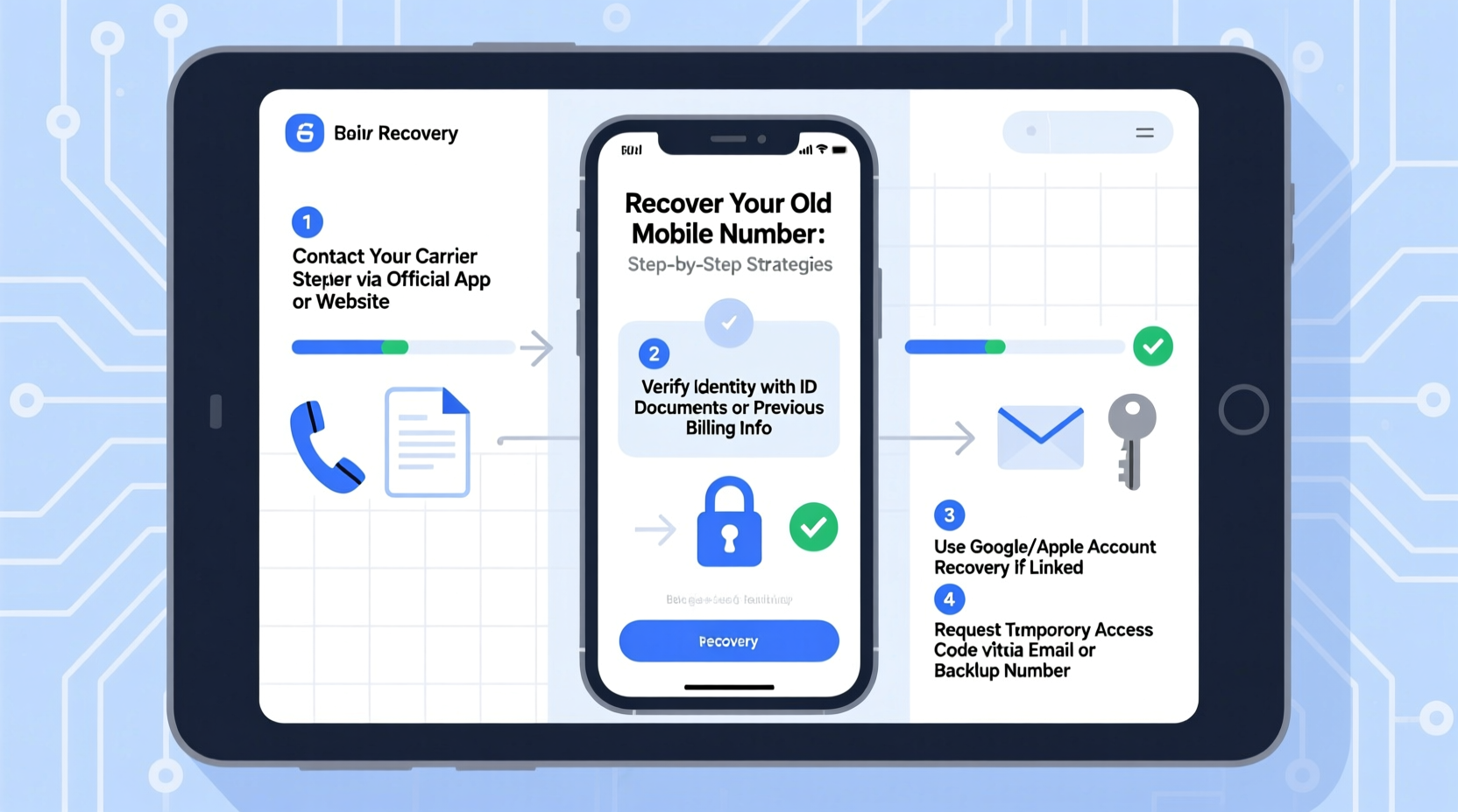 effective strategies to recover your old mobile number when youve lost access