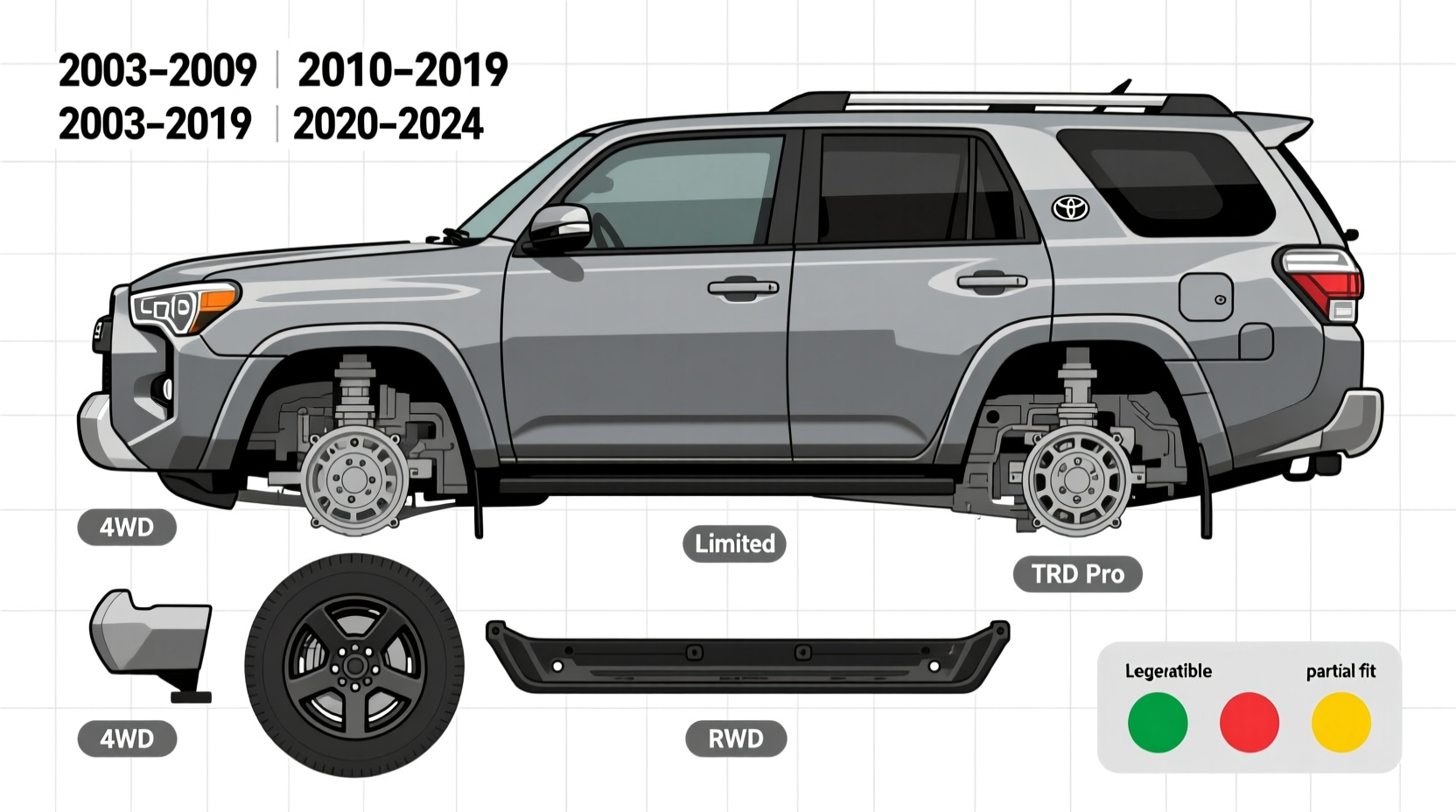 4runner skid plate compatibility