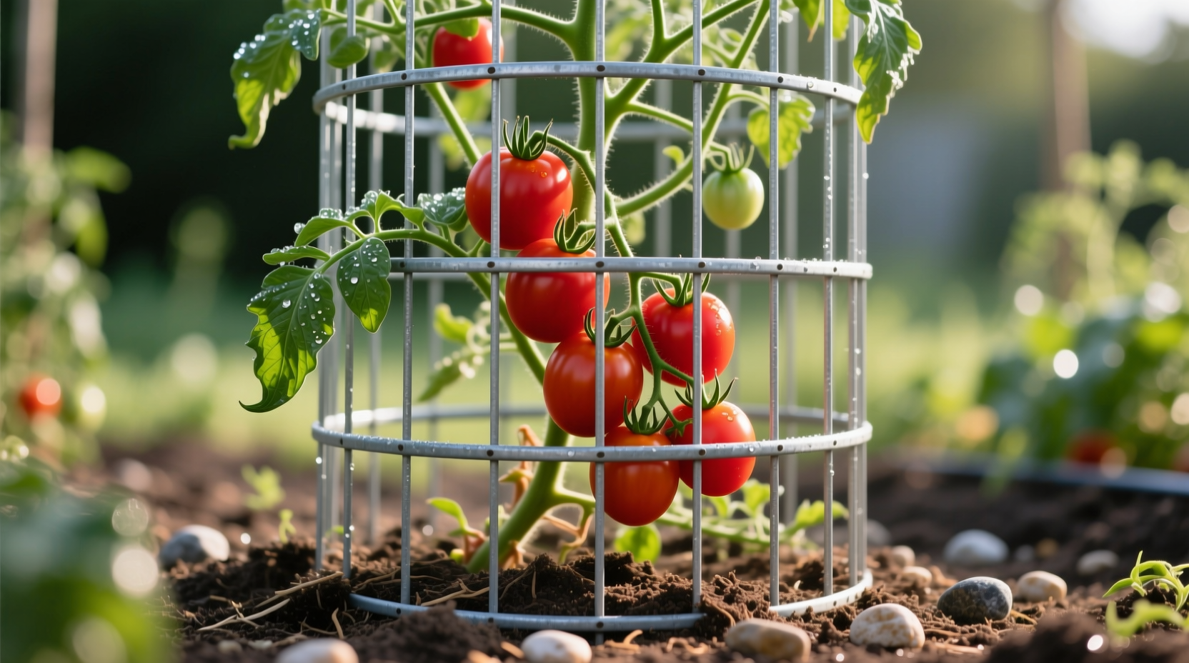 tomato cage for roma tomatoes