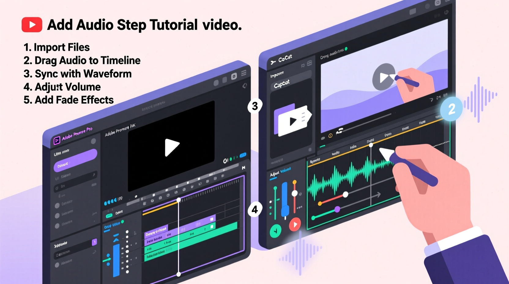 step by step guide how to put audio on a video easily and effectively