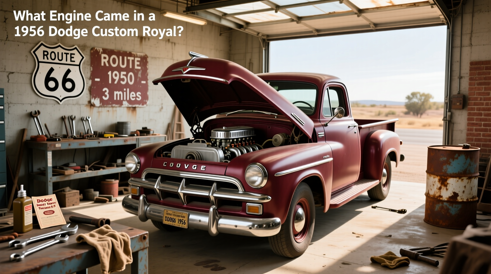 1956 Dodge Pickup Truck Engine Guide