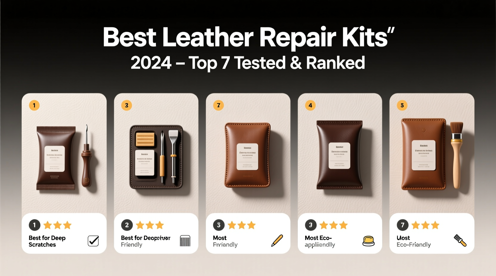 Best Leather Repair Kit Review: Top 7 Kits Tested in 2024