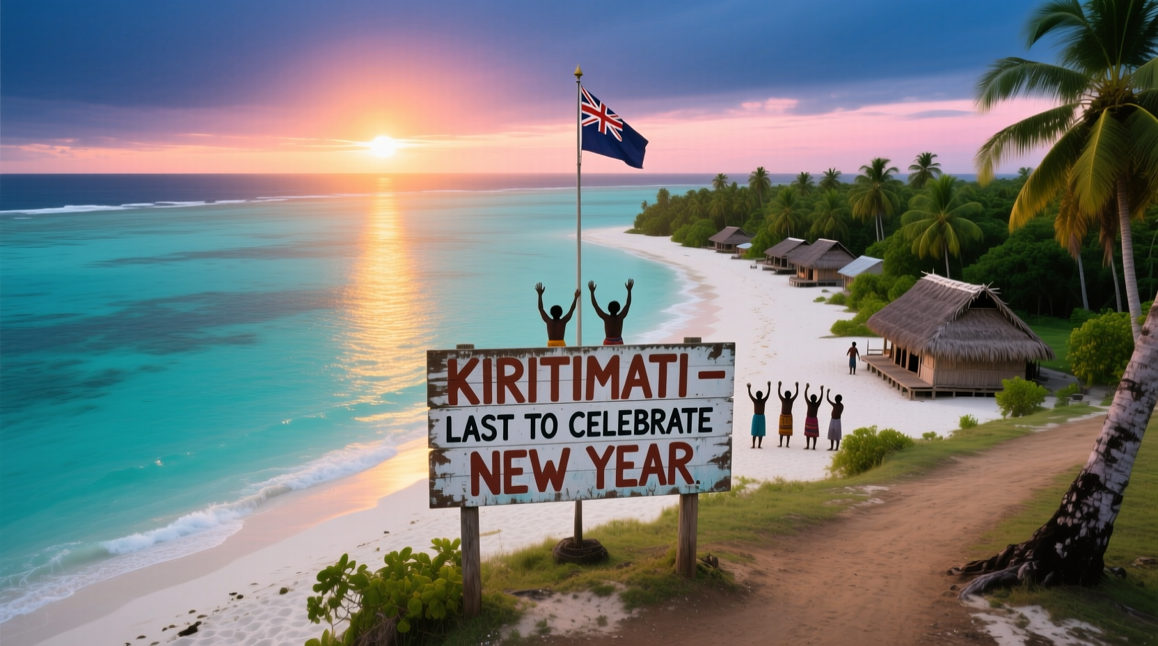 which city is last to celebrate new year