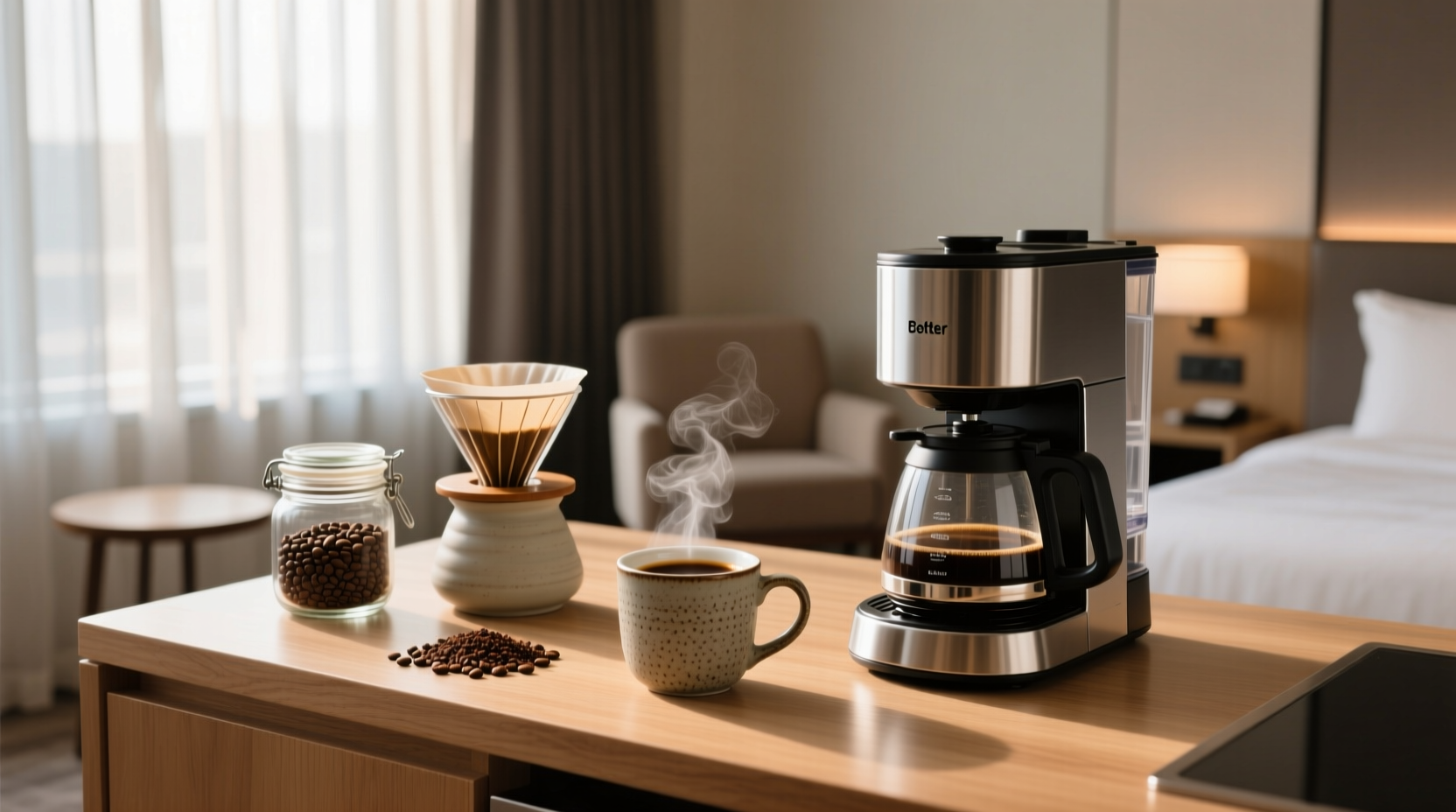 brew better coffee in your hotel and at home