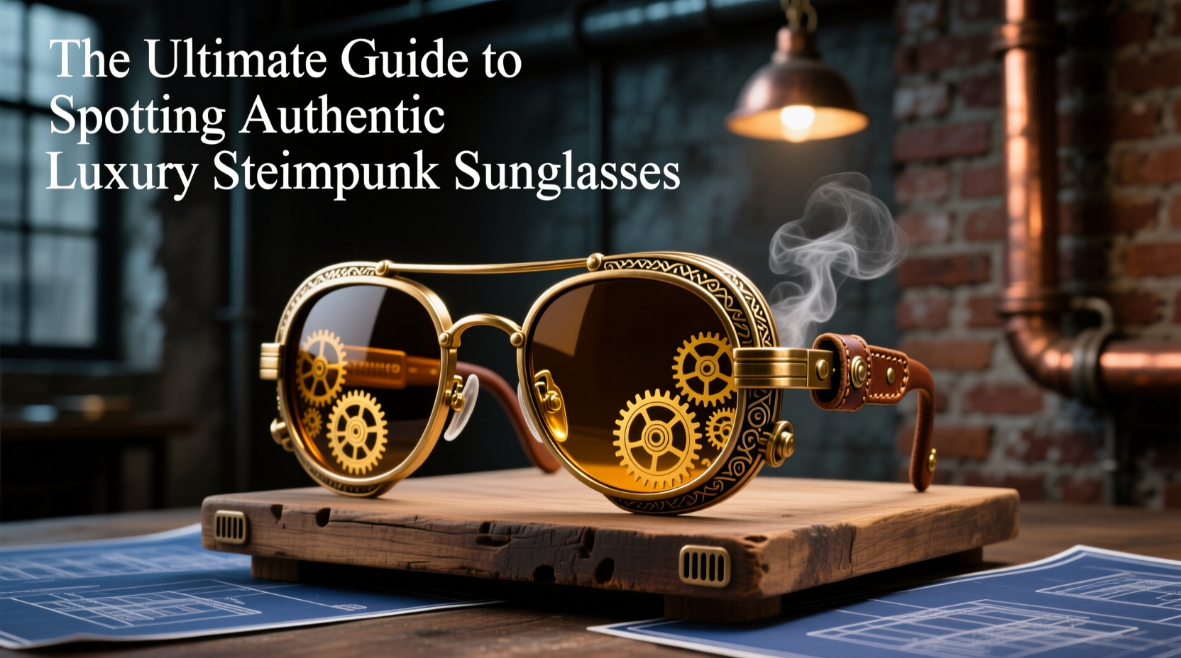 COLLECTOR’S AUTHENTIC STEAMPUNK GLASSES Amazon.com: TOSGMLOUS Vintage Steampunk Goggles Glasses with  main image 3