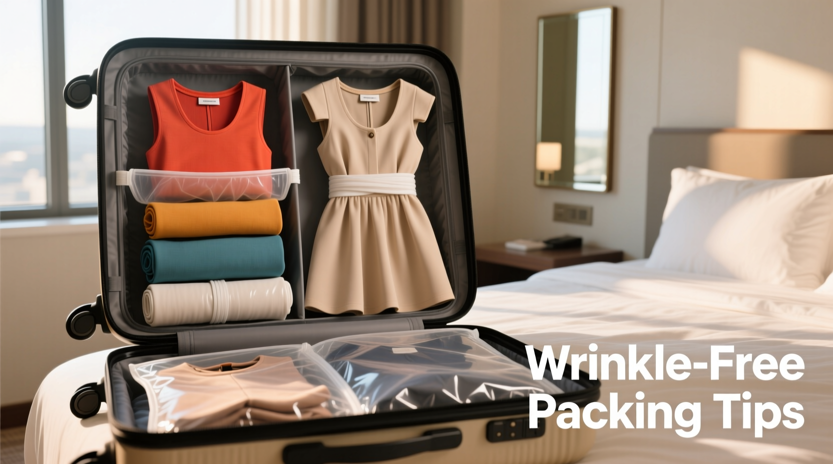 smart tips for packing mini dresses wrinkle free and space saving travel hacks