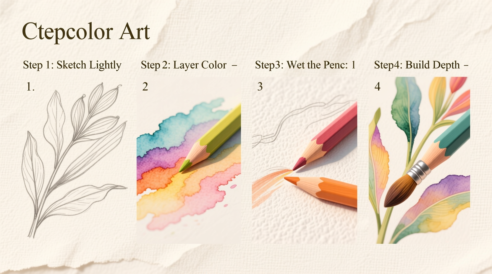 mastering watercolor pencils a step by step guide to creating vibrant paintings
