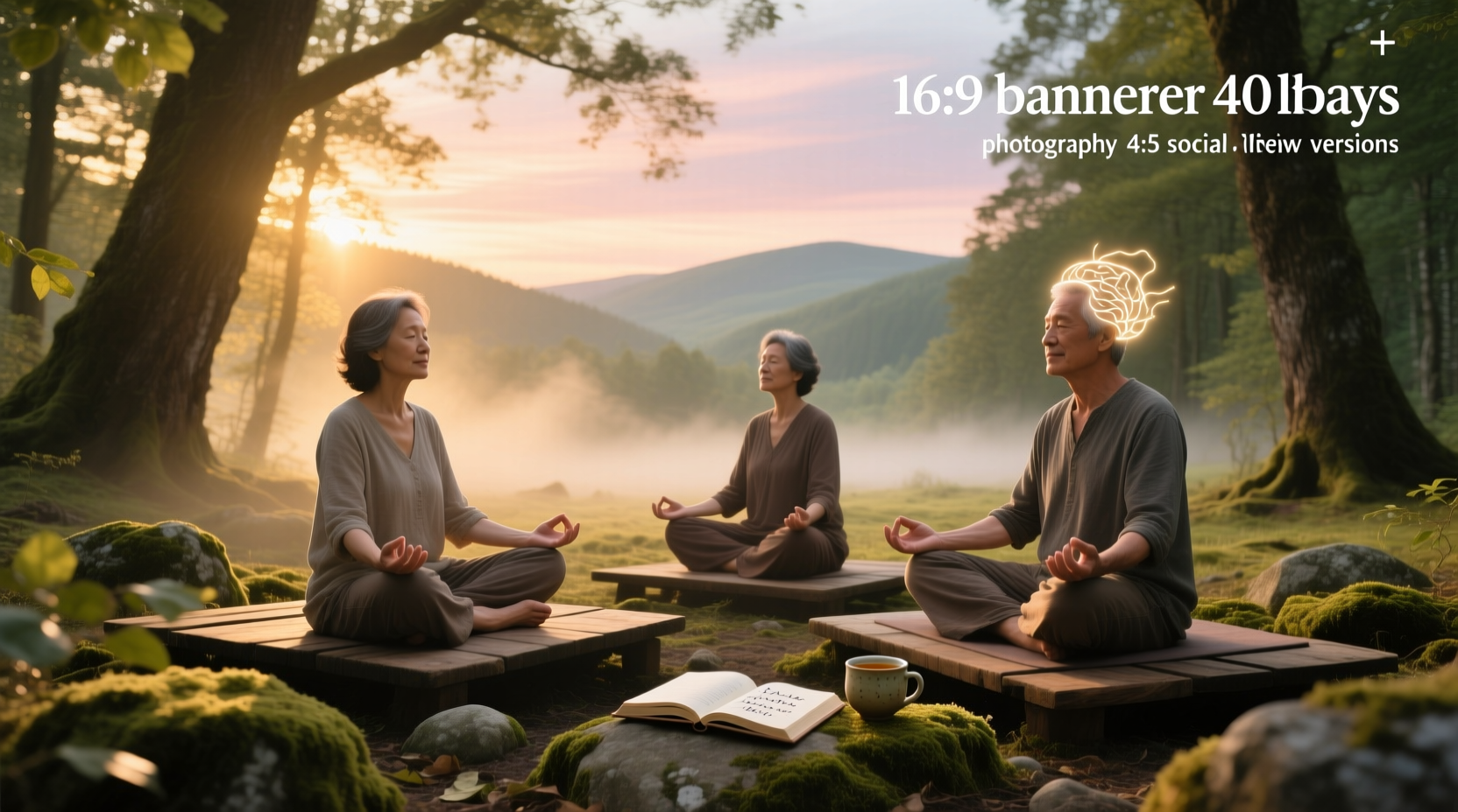 40 day meditation brain health