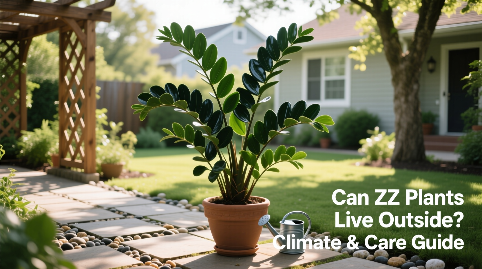 Can ZZ Plants Live Outside? Climate & Care Guide