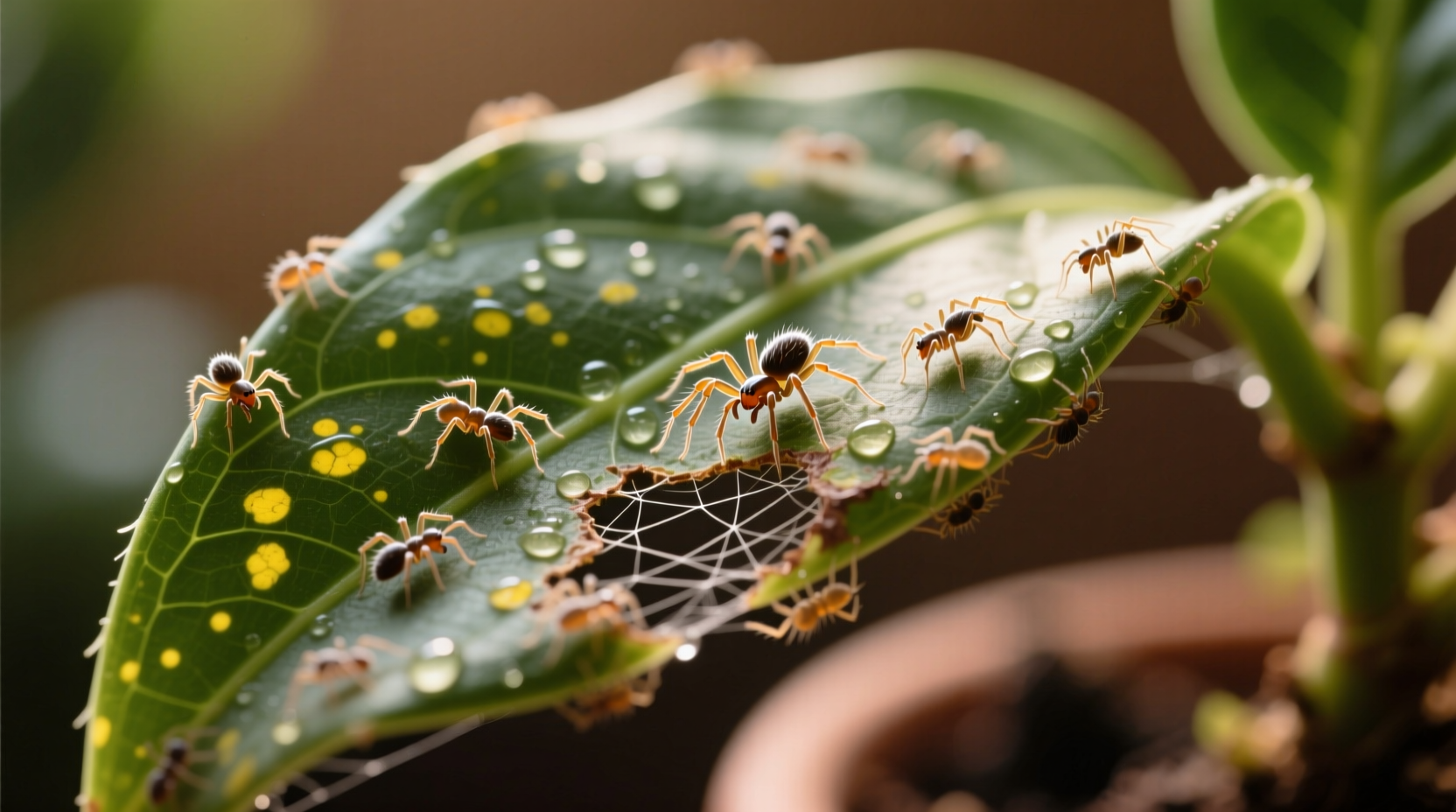 How to Identify and Eliminate Mites in Houseplants