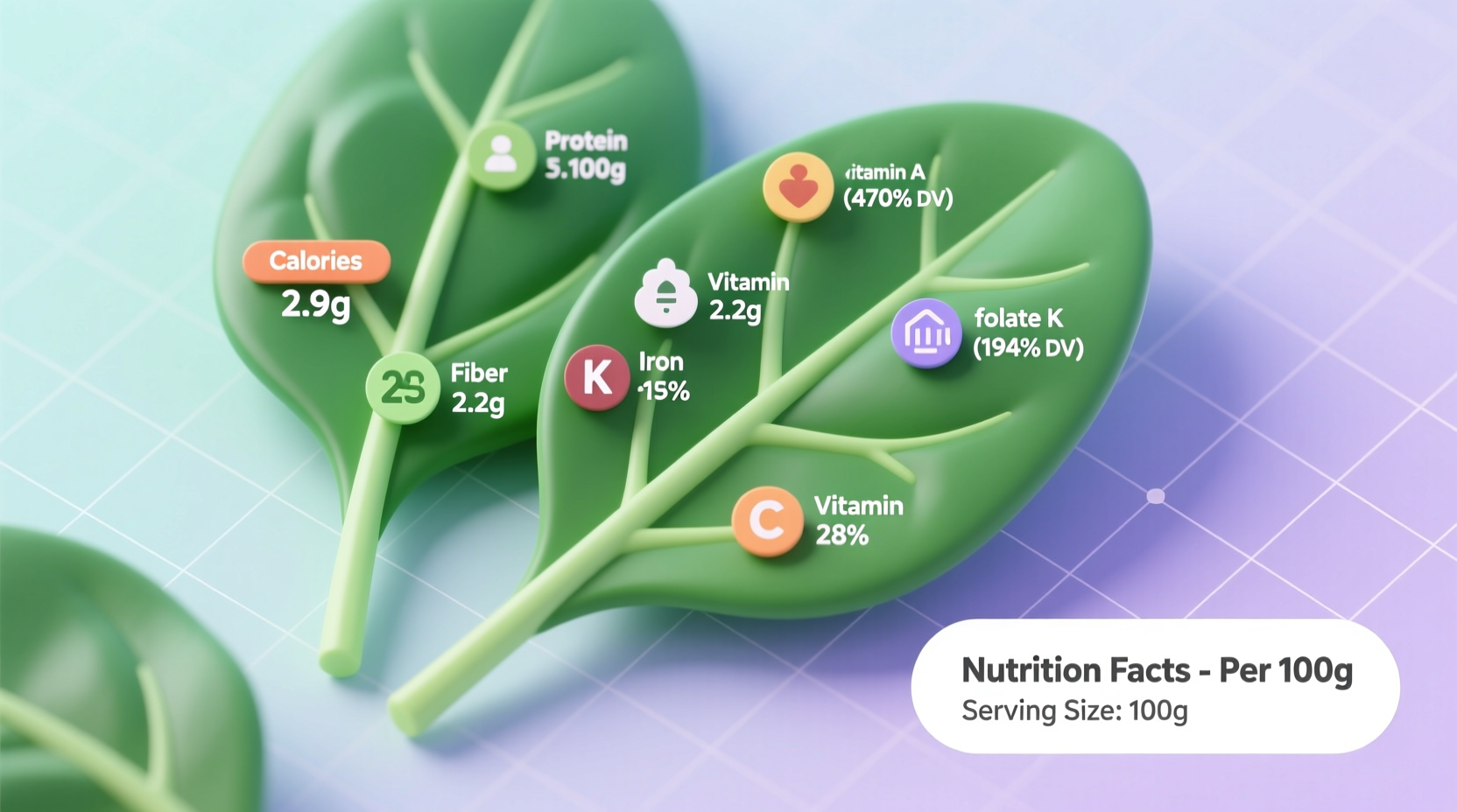 Spinach Nutrition Facts: Complete Data & Health Benefits