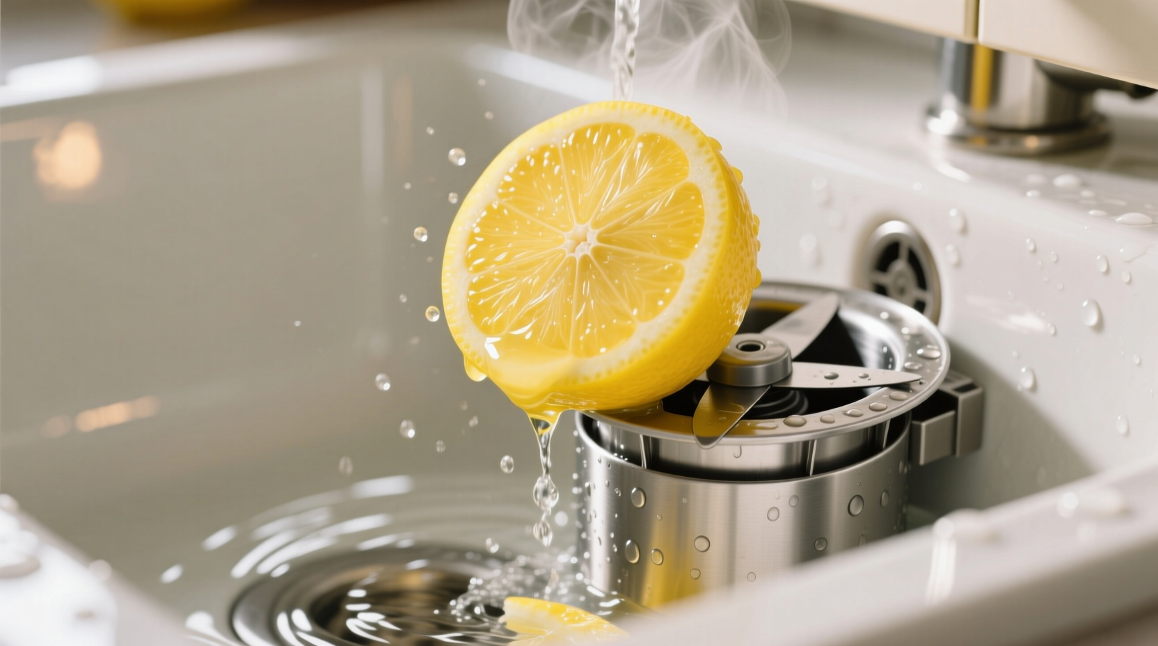 diy lemon garbage disposal cleaner