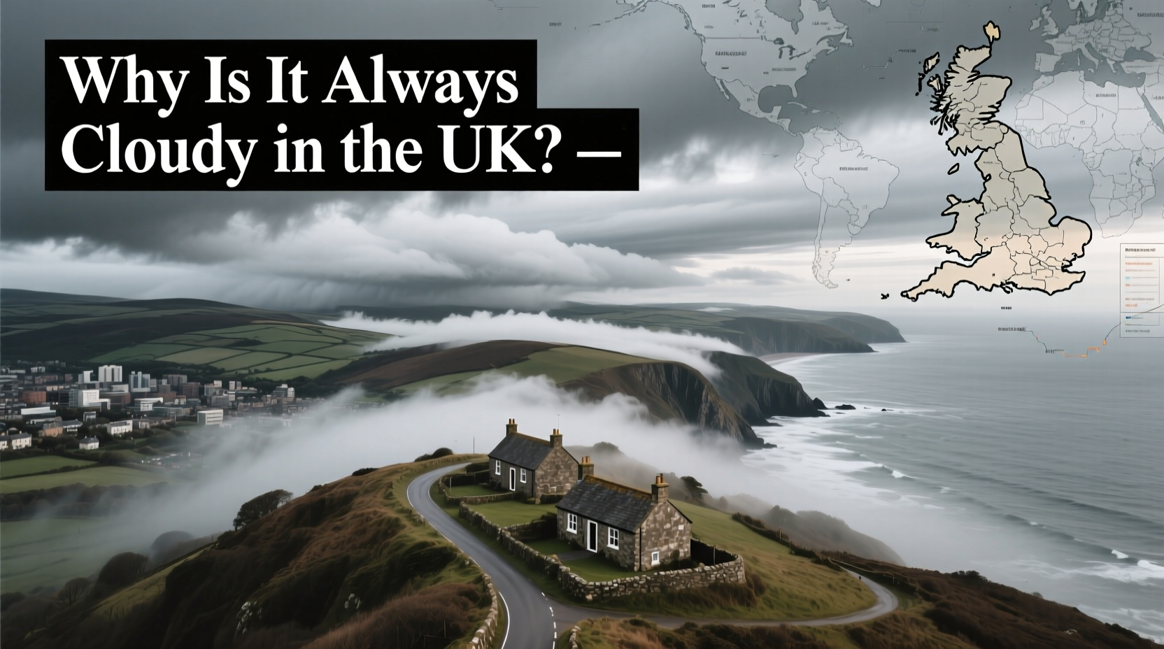 why is it always cloudy in the uk reasons weather patterns