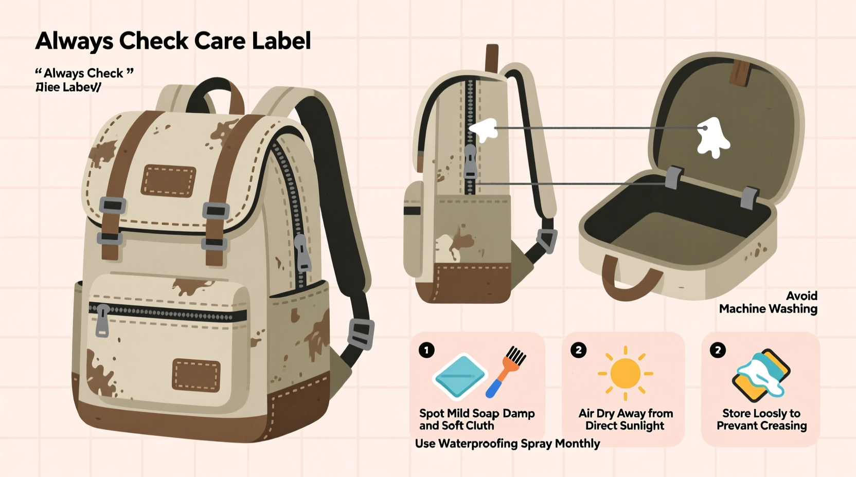 the ultimate guide to cleaning and maintaining your canvas backpack for long lasting durability