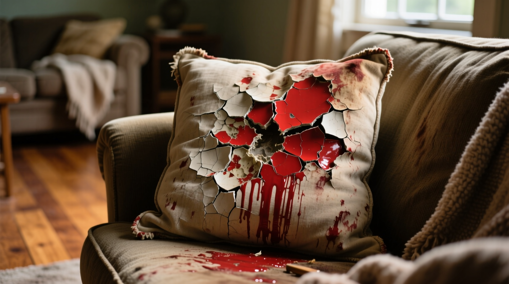 how to get nail polish out of couch