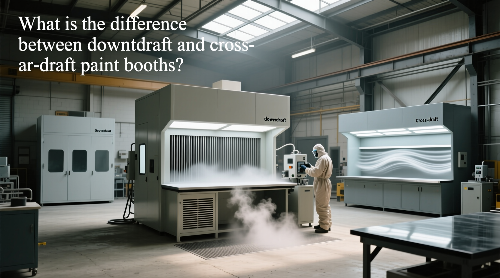 How to Choose Downdraft Paint Booth, What Is the Difference Between Downdraft and Cross-Draft Paint Booths?
