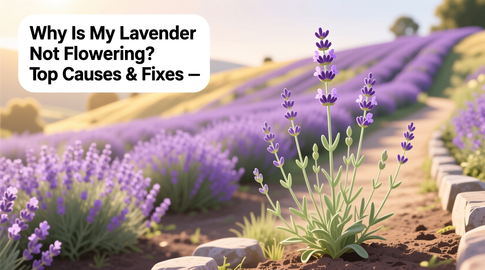 Why Is My Lavender Not Flowering? Top Causes & Fixes