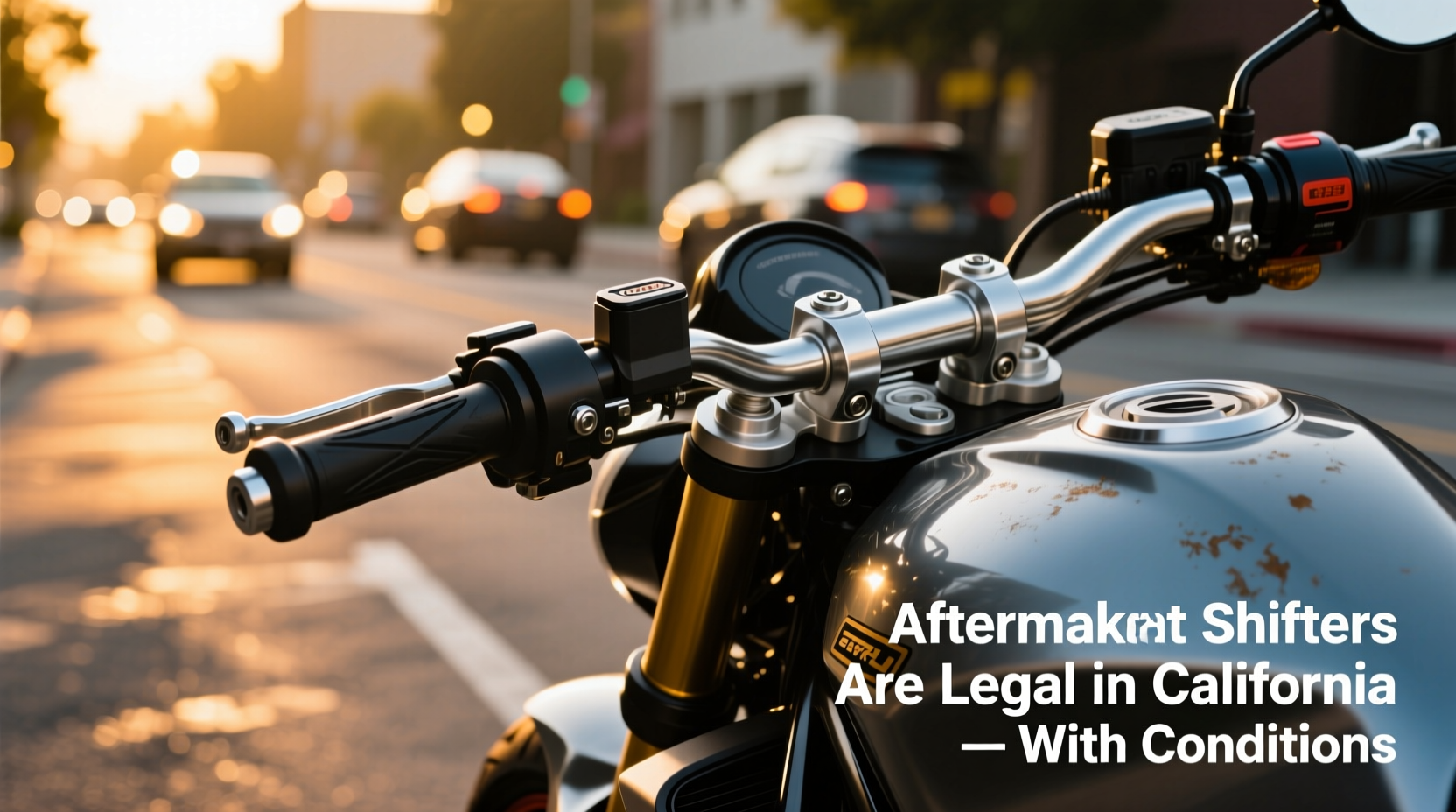 ca aftermarket shifter legality