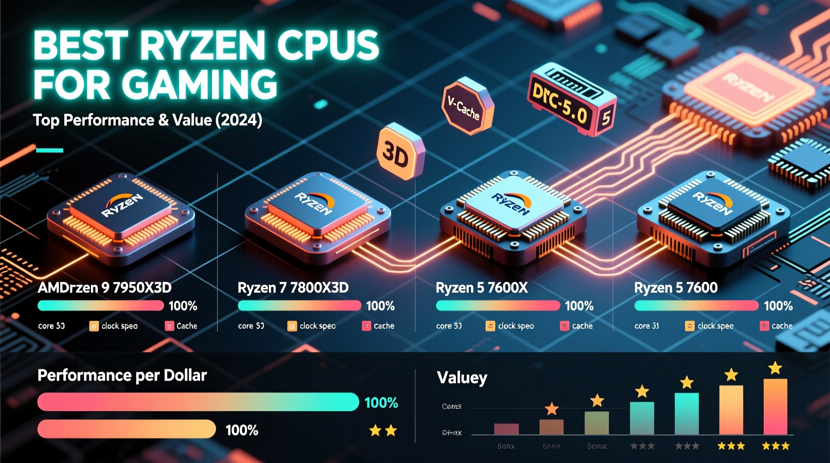 guide to the best gaming ryzen cpu for top performance and value
