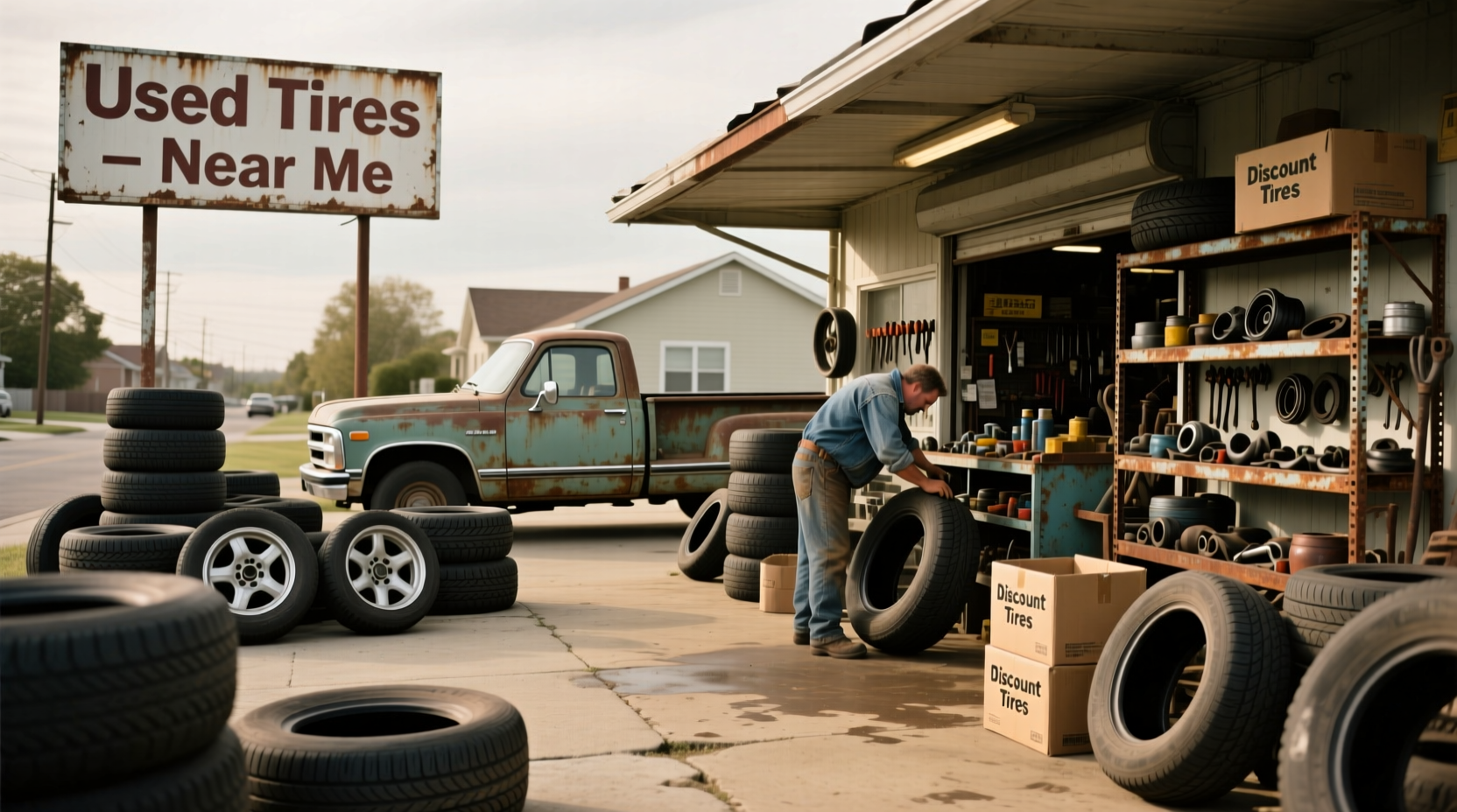 How to Find a Reliable Used Tire Shop Near Me Safely