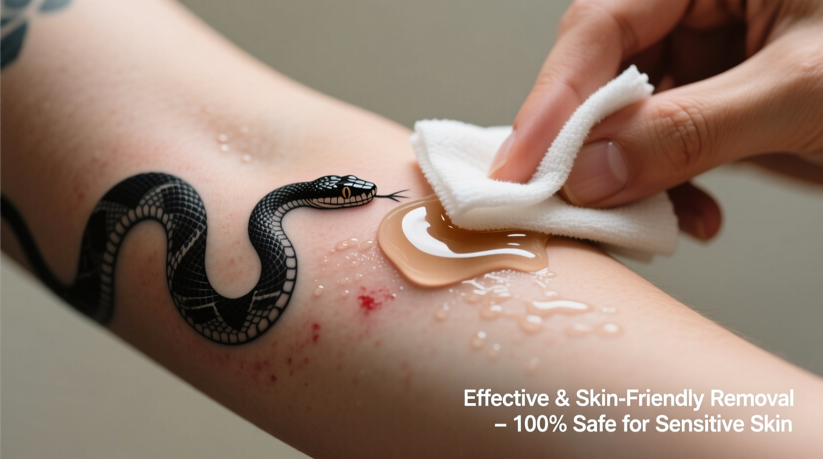effective and skin friendly methods to remove black snake temporary tattoos quickly