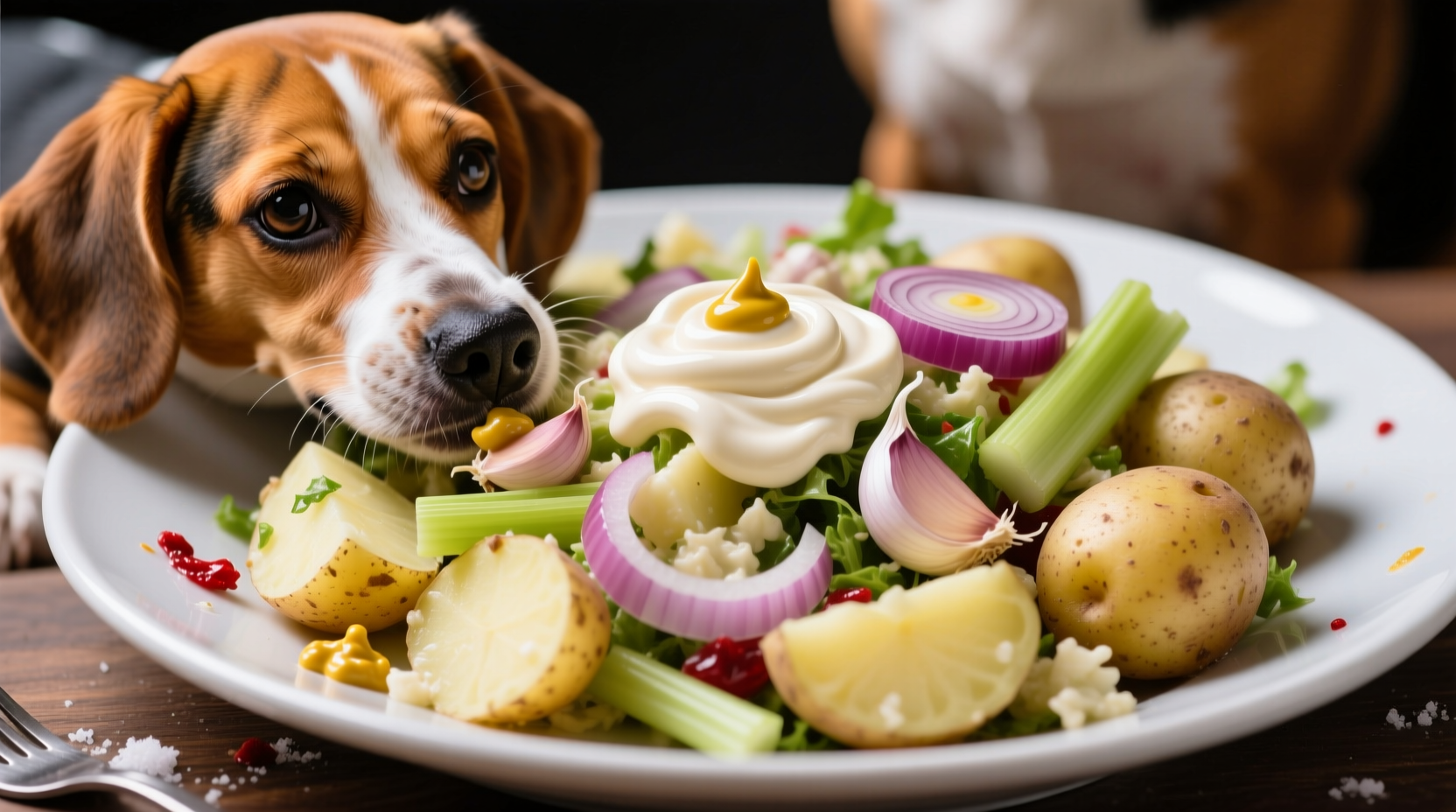 can dogs eat potato salad