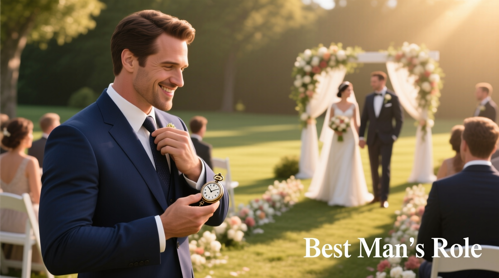 what does a best man do for a wedding