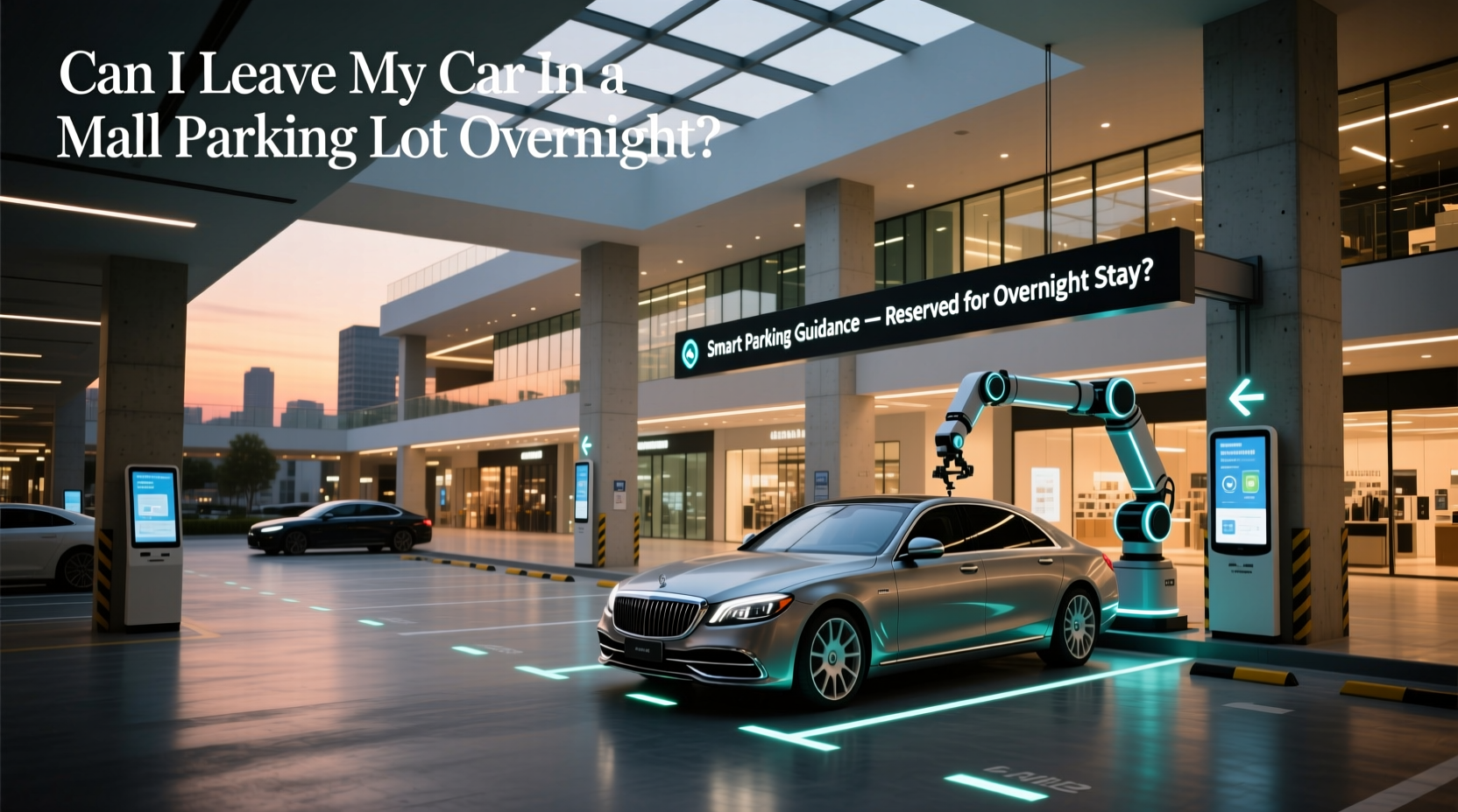 How to Choose Smart Parking Mall Guidance, Can I Leave My Car Overnight?