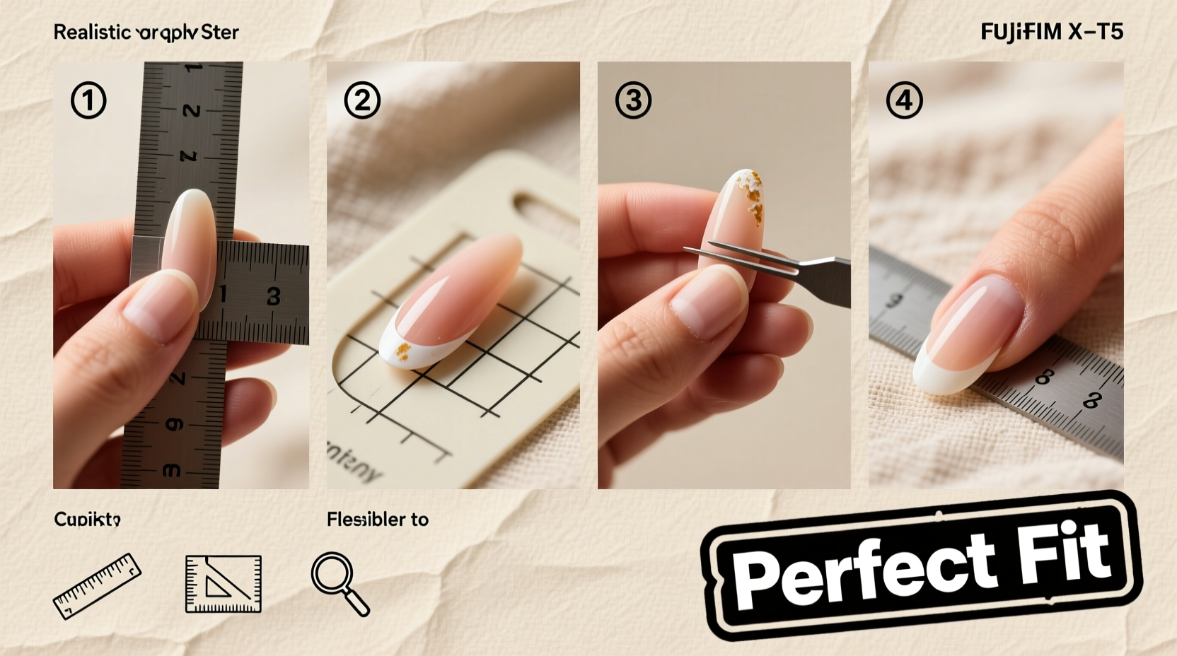 mastering the perfect fit a step by step guide to sizing handmade pressed nails correctly