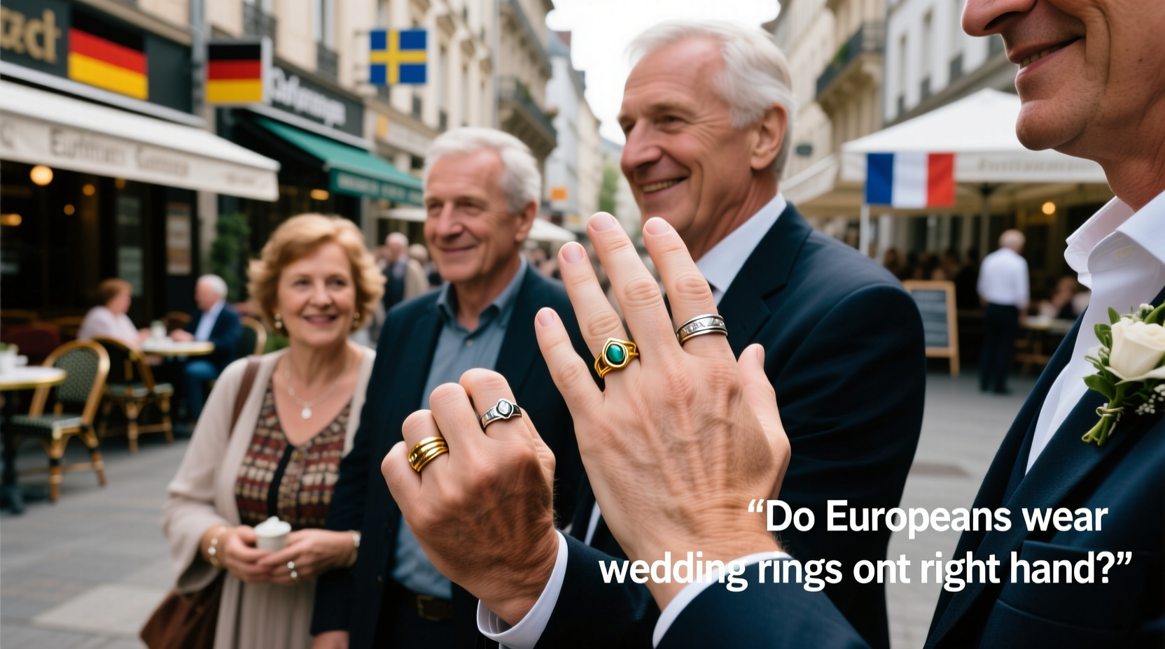 do europeans wear wedding ring on right hand
