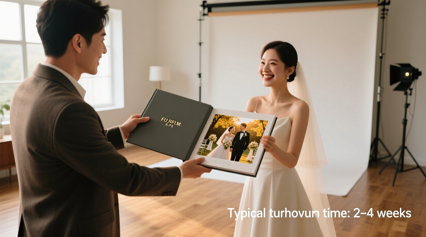 how long does it take to get wedding pictures back