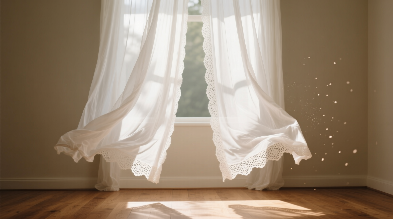 clean curtains without taking down