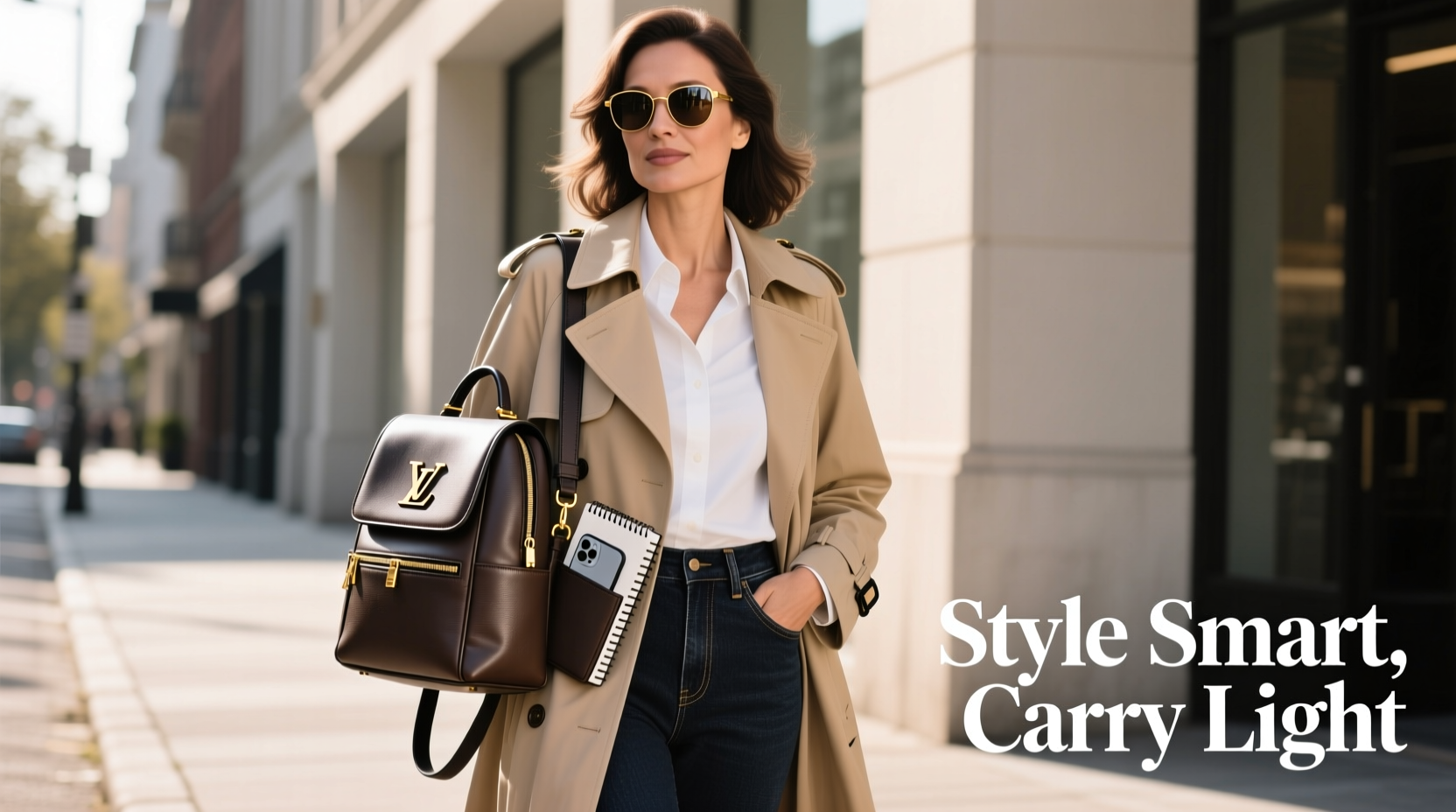 chic and practical expert tips to style a designer rucksack for women