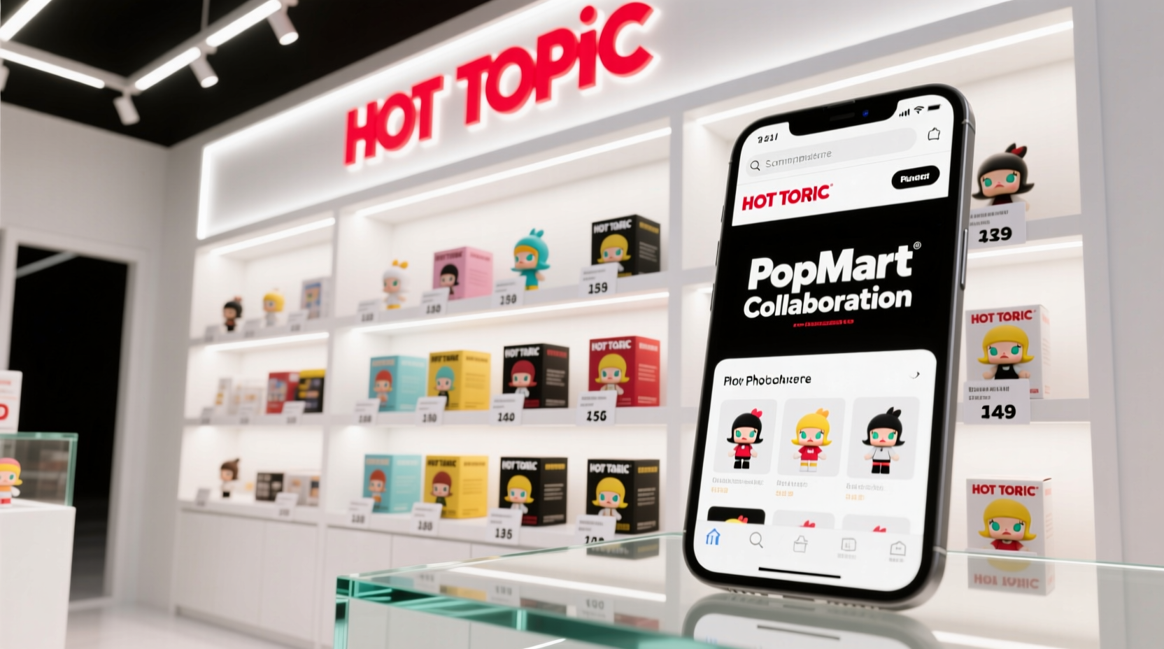 does hot topic sell popmart