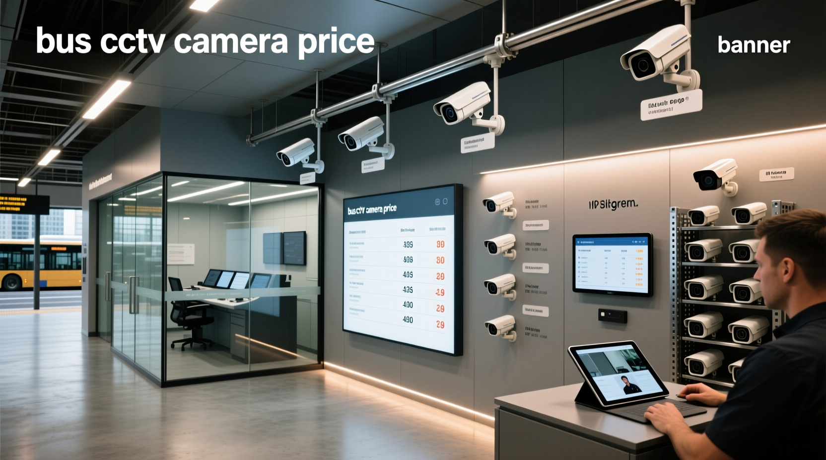How much does a bus CCTV camera system cost?