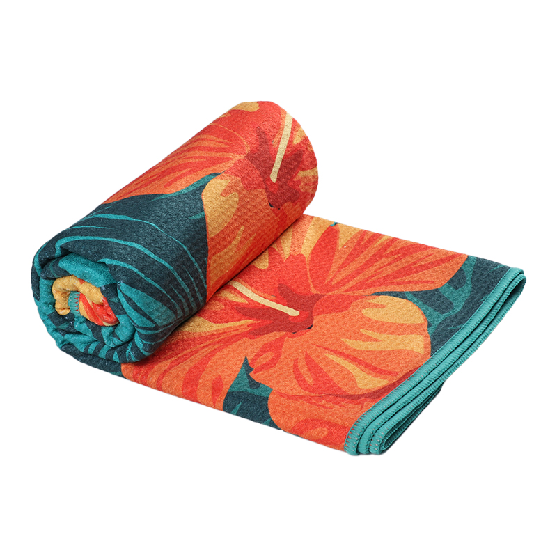 custom woven pattern embroidered transfer print golf towel for golf waffle super absorbent sublimation