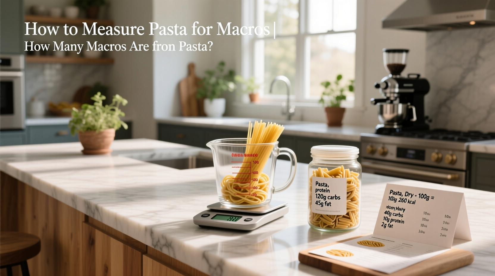 How to Measure Pasta for Macros: Cooked vs Uncooked Guide