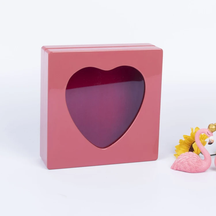 KSA Jeddah season 2020 Custom Very Small Wooden Heart Shape Chocolate Package Box For Gift