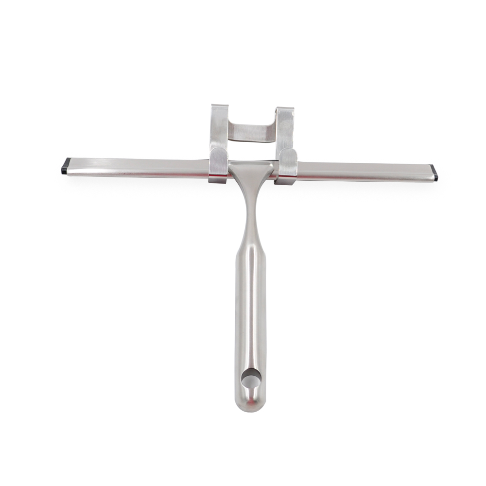 Heavy Duty Stainless Steel Squeegees for Showers All-Purpose Bathroom Window Squeegee Glass Shower