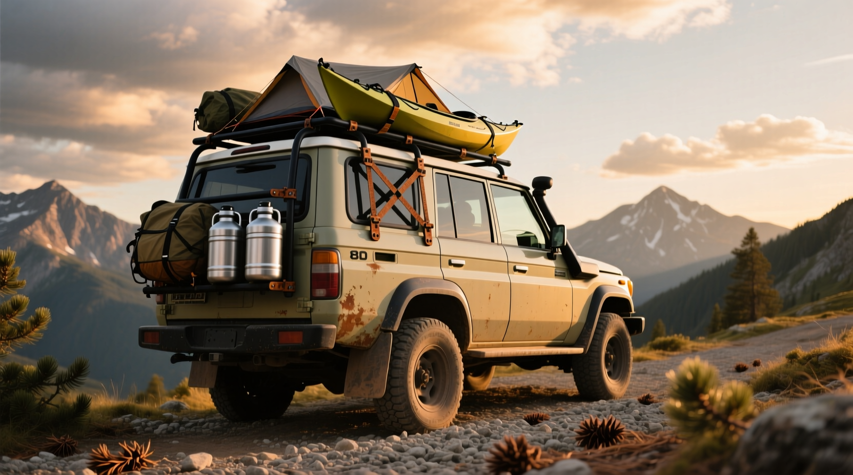 80 series land cruiser roof rack guide