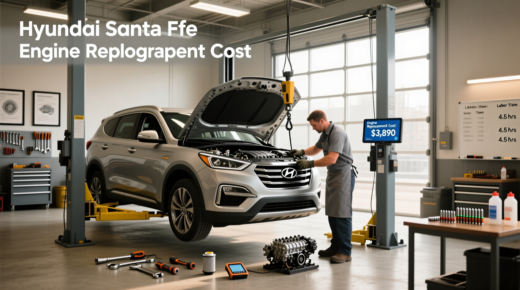 How Much Does a Hyundai Santa Fe Engine Replacement Cost?