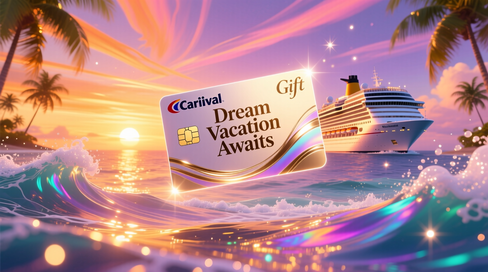 buy carnival cruise gift card dream vacation awaits