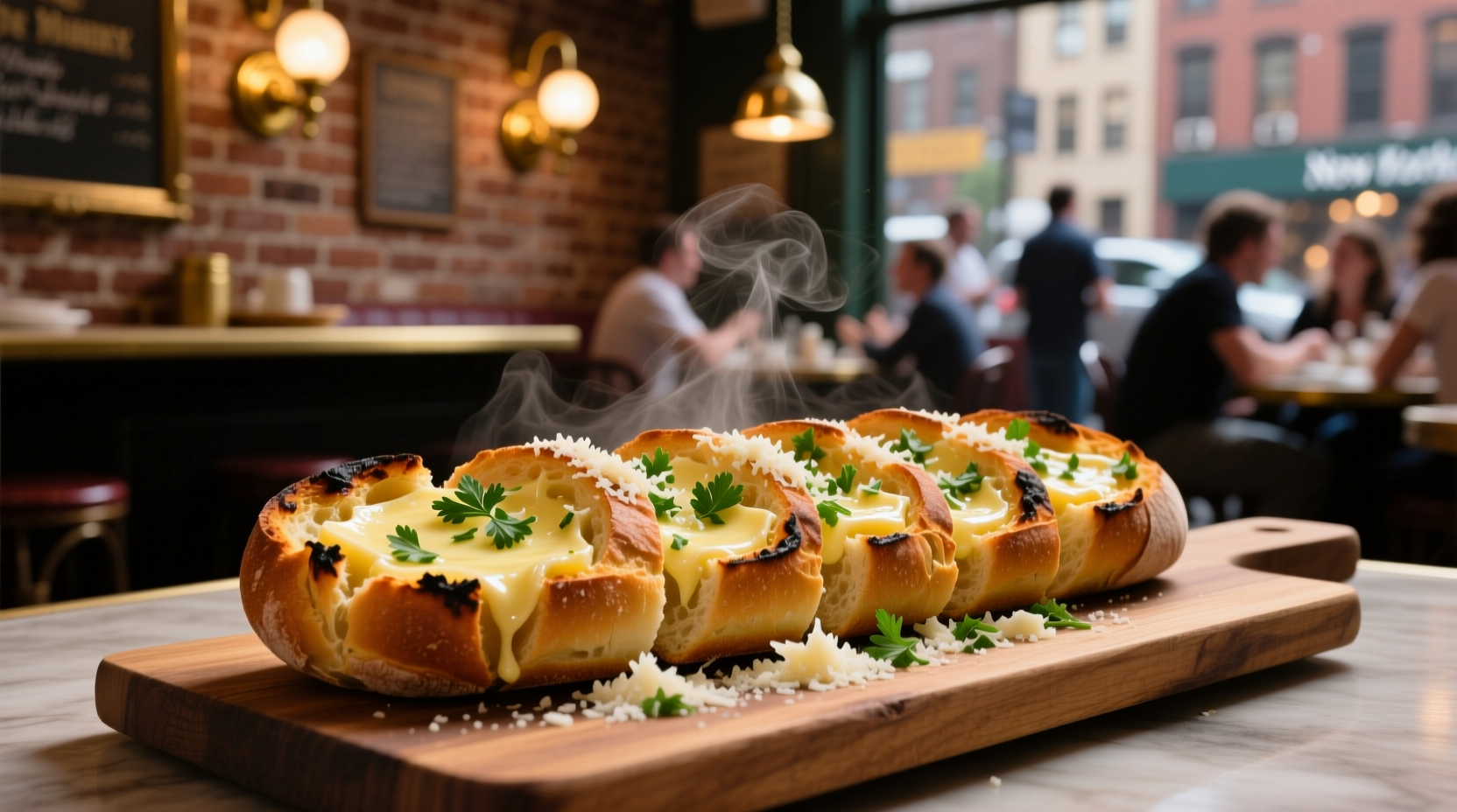 new york garlic bread