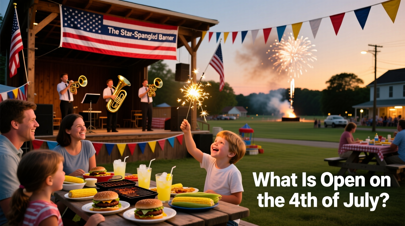 what is open on the 4th